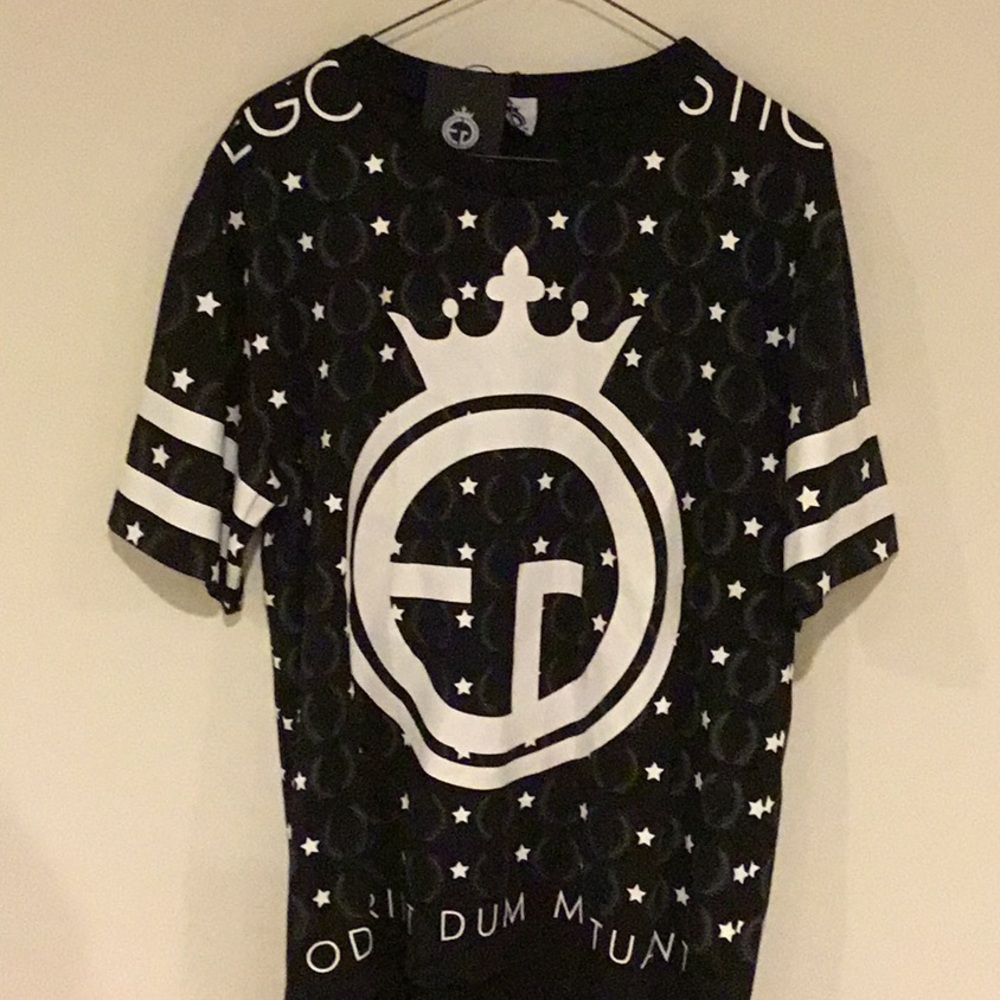 Ego Linguistic Stars & Ego T Shirt Med New